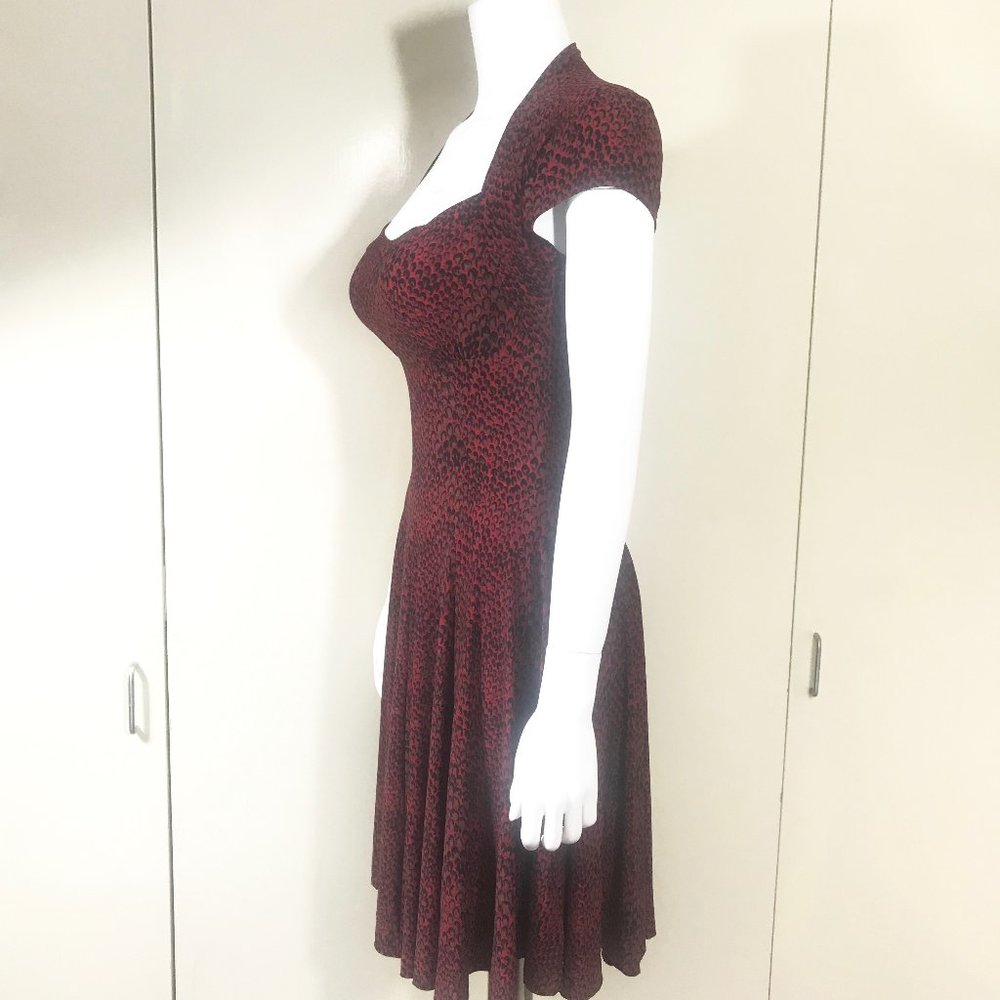 Norma Kamali Animal print Cap Sleeve dress - Picture 7 of 12